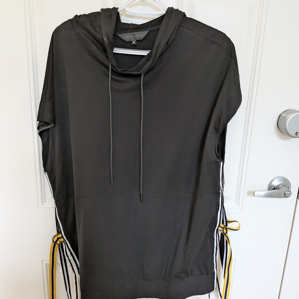 HARRISON WONG Asian Streetwear Sleeveless Hooded Shirt Host Pick